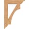 Ekena Millwork Westlake Traditional Smooth Bracket w/ Offset Brace, Western Red Cedar, 7 1/2"W x 30"D x 42"H BKT0806X30X42WTL01SWR - alternate 2